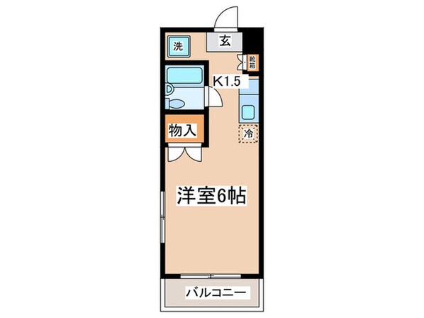 ラ－ク南台の物件間取画像